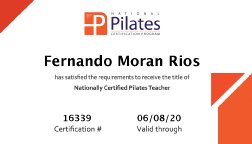 National Pilates Certification Program